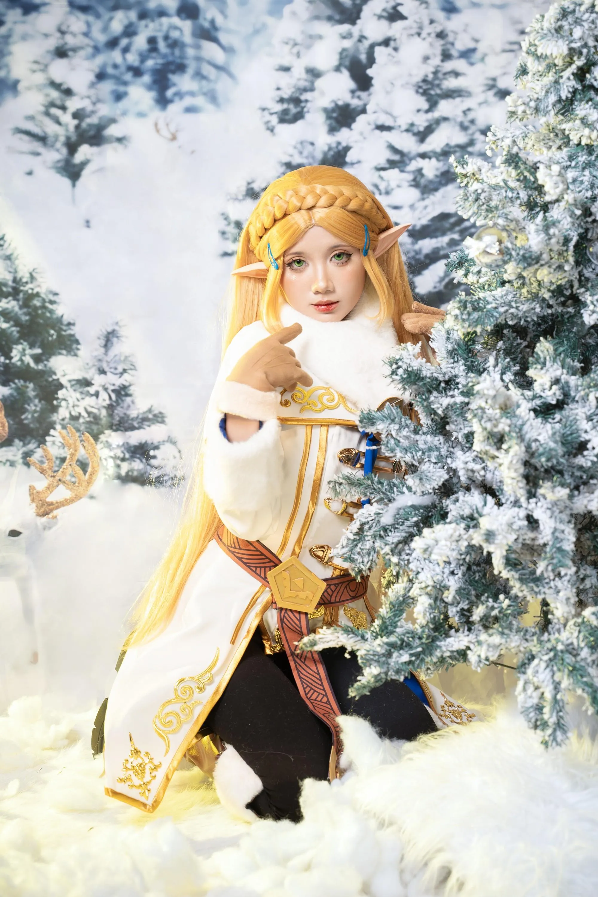 PoppaChan – NO.033 Zelda Winter Outfit [40P]插图4